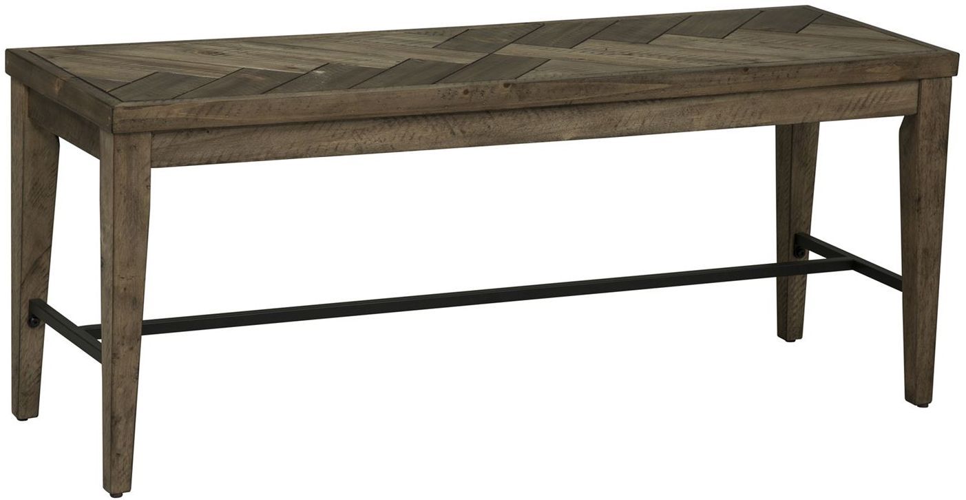 Liberty Furniture Horizons Rustic Caramel Bench