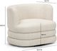 TOV Furniture Astor Cream Swivel Hotel Lounge Chair-2