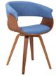 Armen Living Summer Blue Dining Chair-0