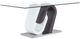 Global Furniture USA 5-Piece Gray/Glass Top/White Dining Set-2