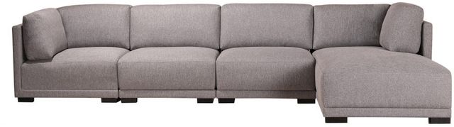 Moe's Home Collection Romeo Grey Right Modular Sectional-0