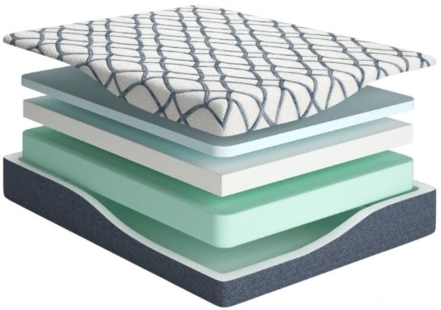 Sierra Sleep® By Ashley® Chime Elite 2.0 Memory Foam 12" Plush Tight Top California King Mattress in a Box-2