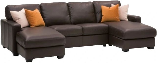 Palliser® Furniture Customizable Westend 3-Piece U-Shape Double Chaise Sectional-0