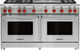 Wolf® 60" Stainless Steel Pro Style Gas Range-0