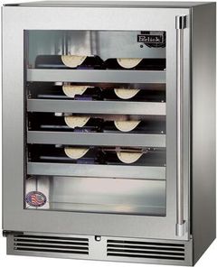 Perlick® Signature Series 3.1 Cu. Ft. Stainless Steel Outdoor Wine Cooler 