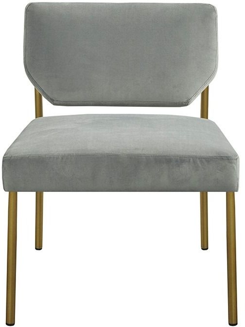 Olliix by INK+IVY Roxie Gray Slipper Chair-0