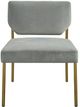 Olliix by INK+IVY Roxie Gray Slipper Chair-0