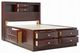 ACME Furniture Ireland Espresso Full Bookcase Bed-1