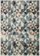 KAS Rugs Heritage Blue/Gray Scope 5'x8' Area Rug-0