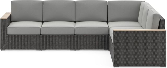 homestyles® Boca Raton Brown Outdoor 6-Seat Sectional-2