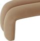 TOV Furniture Leigh Taupe Channeled Bench-5