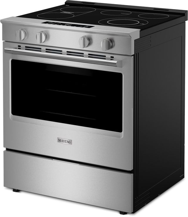 Maytag® 30" Fingerprint Resistant Stainless Steel Slide-In Electric Range-4