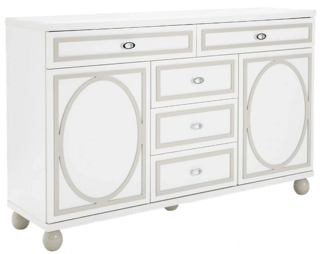 Michael Amini® Sky Tower Cloud White Dresser-0
