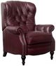 BarcaLounger® Kendall Shoreham-Wine Manual Recliner-0