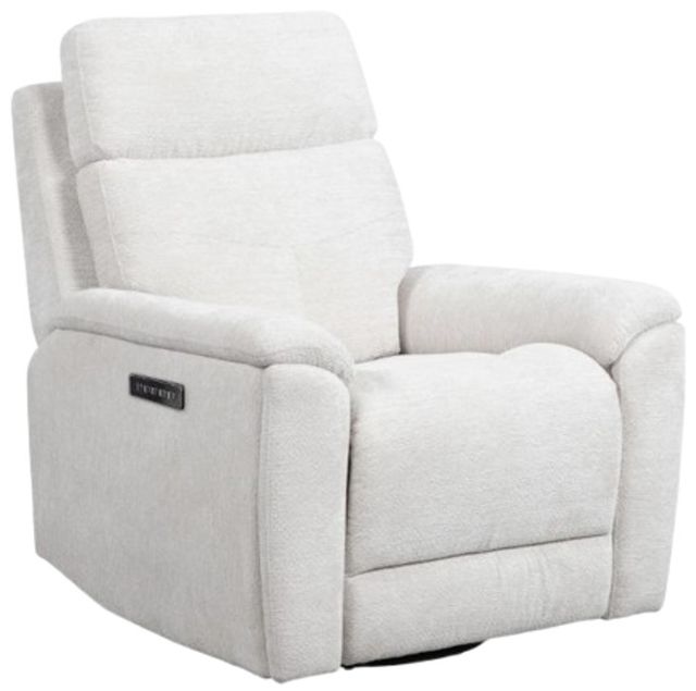 Flexsteel® Customizable Refined Power Swivel Gliding Recliner with Power Headrest and Lumbar-0