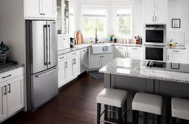 Maytag® 31 in. 19.7 Cu. Ft. Fingerprint Resistant Stainless Steel French Door Refrigerator-3