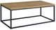 Coaster® Straden 3-Piece Mango Engineered Wood Coffee Table Set with Black Metal Base-3