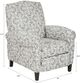 Olliix by Madison Park Grey Kirby Push Back Recliner-3