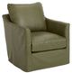 Four Seasons Customizable Scout Leather Slipcovered Swivel Glider -0