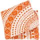 Surya Ekena Burnt Orange 50"x60" Throw Blanket-1