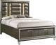 Elements International Twenty Nine Copper Queen Low Profile Storage Bed-0