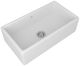 Rohl® Shaws Original 33" Apron Front Kitchen Sink-White-0