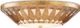 Currey & Company Floris New Gold Leaf Flush Mount Lighting-0
