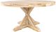 Canadel Customizable Loft Natural Washed Round Pedestal Dining Table-0