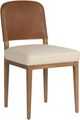 Four Hands Ryver Antwerp Natural/Chaps Saddle Dining Chair-0