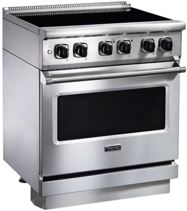 Viking® 5 Series 30" Eucalyptus Pro Style Induction Range-3