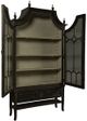 Furniture Classics Reims Brown/Charcoal Cathedral Arched Cabinet-1