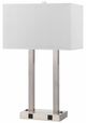 Cal® Lighting & Accessories White Desk Lamp-0