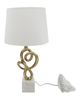 A & B Home Gold/White Vintage Table Lamp-0