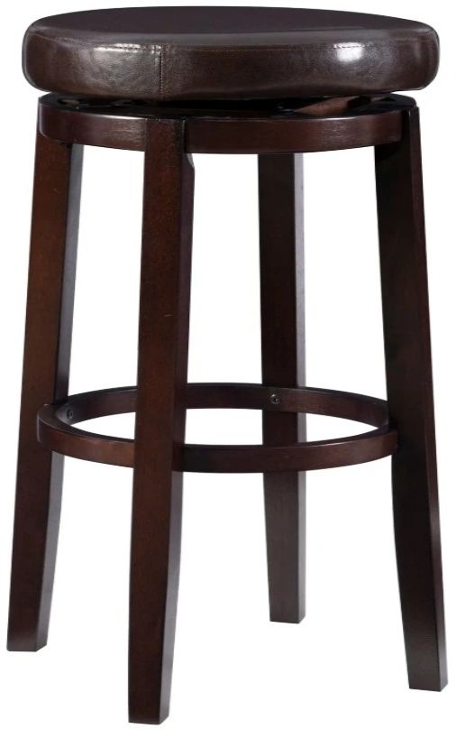 Linon Maya Brown Bar Stool-0