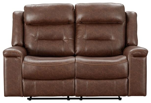 Signature Design by Ashley® McAdoo Caramel Power Reclining Loveseat-2