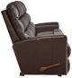 La-Z-Boy® Liam Espresso Leather Manual Wall Reclining Sofa-3