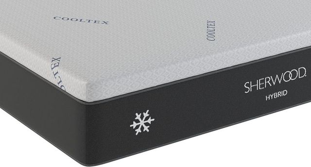 Sherwood® Bedding National Villa II Promo Innerspring 7" Firm Tight Top Queen Mattress-1