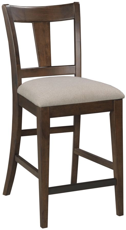 Kincaid® Kafe Mocha Tall Splat Back Counter Stool-0
