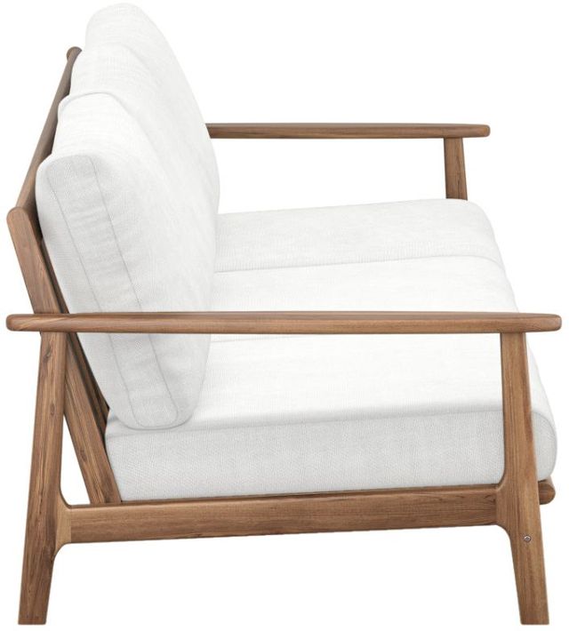New Classic® Home Furnishings Ashton Natural Acacia/Fabric Outdoor Patio Sofa-3