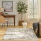 Nourison Home™ Quarry Ivory Beige 5'x7' Style 1 Area Rug-1