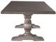 Liberty Furniture River Place Tobacco Dining Table with Riverstone Gray Base-4