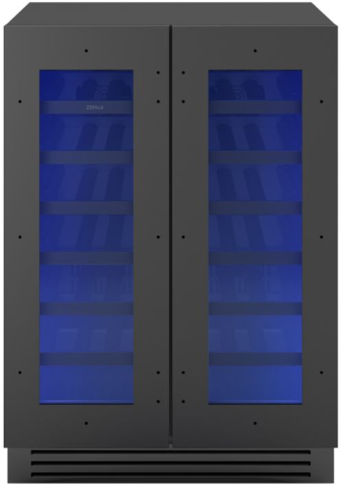 Zephyr Presrv™ 24" 5.2 Cu. Ft. Panel Ready Built-In Undercounter Wine Cooler-2