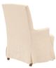 Synergy® Nomad Snow Slipcover Pearl Dining Arm Chair-4