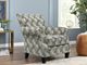 Decor-Rest® Furniture LTD Games Taupe Accent Chair-1