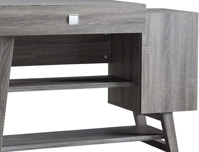 Brassex Inc. Distressed Grey Buffet/Server-1
