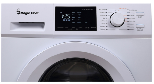 Magic Chef® 2.7 Cu. Ft. White Front Load Washer-2