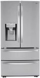 LG 36 in. 22.0 Cu. Ft. Stainless Steel Counter Depth French Door Refrigerator-0