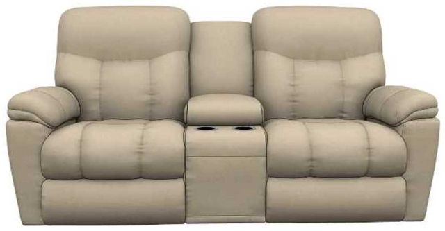 La-Z-Boy® Morrison Porcelain Power Reclining Loveseat with Console, Headrest, and Lumbar-1