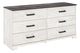 Signature Design by Ashley® Shawburn 5-Piece Whitewash Queen Panel Headboard Bedroom Set-2