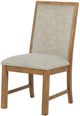 Coaster® Bruner Gray/Natural Brown Side Chair-2